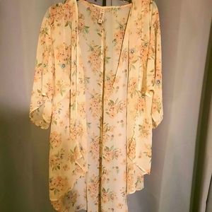 Floral kimono